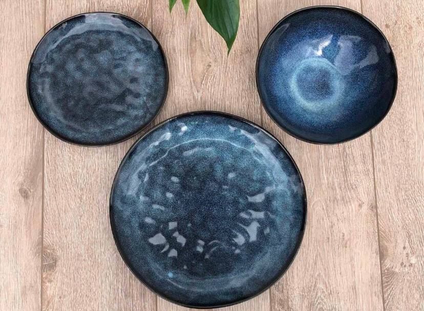 Набор тарелок керамических Neptun на 4 перс, 12 пр-тов