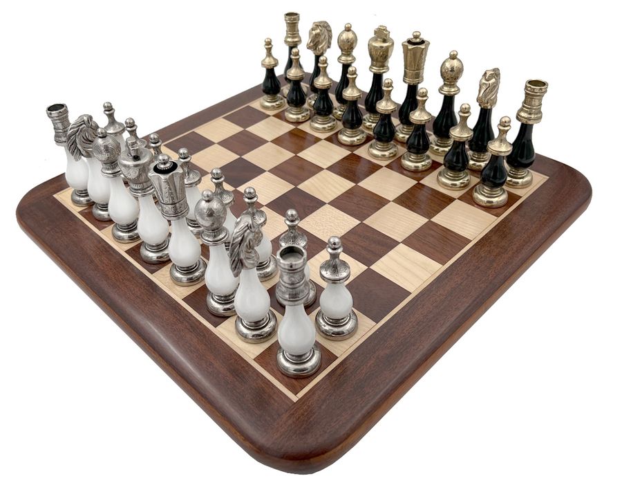 Шахматы подарочные Italfama "Staunton" 38 х 38 см 142BN+G10200
