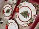 Набор новогодних тарелок Christmas Story Flower 6 персон