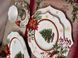 Набор новогодних тарелок Christmas Story Flower 6 персон