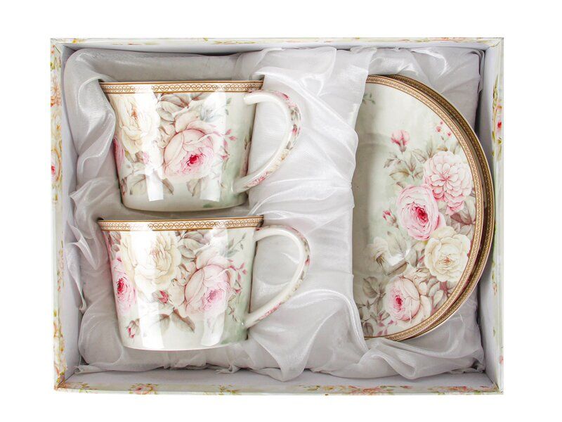 Чайный набор на 2 персоны English roses