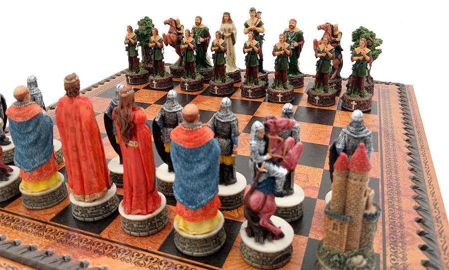 Подарочный набор Italfama "Robin Hood" (шахматы, шашки, Нарды)