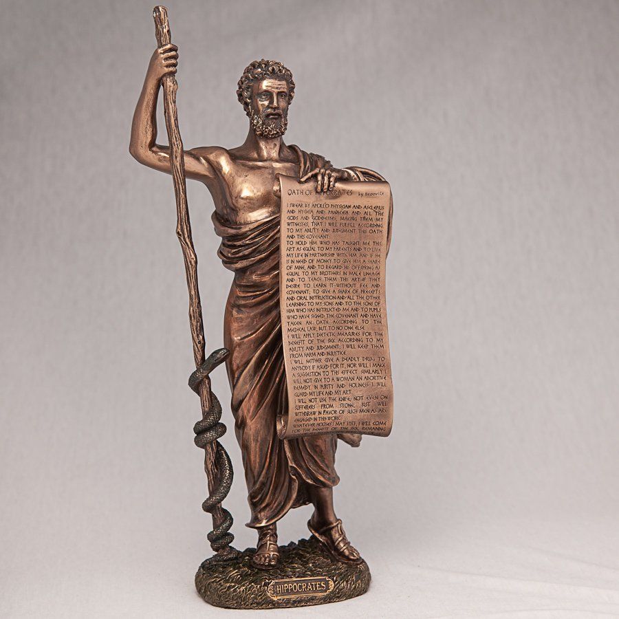 Статуэтка Veronese Гиппократ с клятвой 76078A4