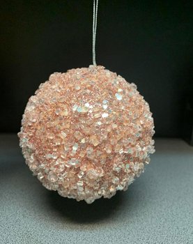 Елочное украшение "Блестящий шар" 9,5 см 66-003