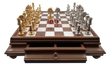 Шахматы подарочные элитные Italfama "Arabescato" 81G+419AW
