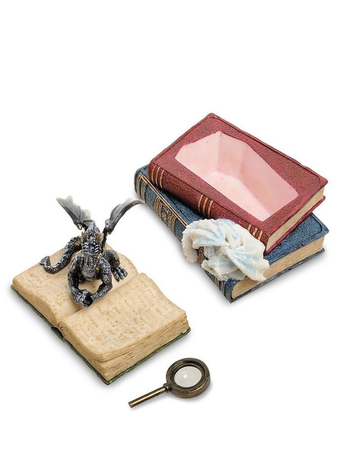 Колекційна скринька Veronese Дракон на Книгах Wu77103Aa, Під замовлення 10 робочих днів