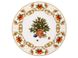 Набор новогодних десертных тарелок Рождественский 6 шт 19 см