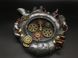 Коллекционные настенные часы Veronese Стимпанк 77199V8, Под заказ 10 рабочих дней