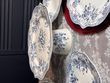 Тортівниця Vintage Англійська троянда порцелянова на ніжці