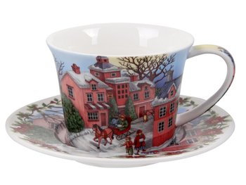 Чашка Порцелянова з Блюдцем Різдво 924-654