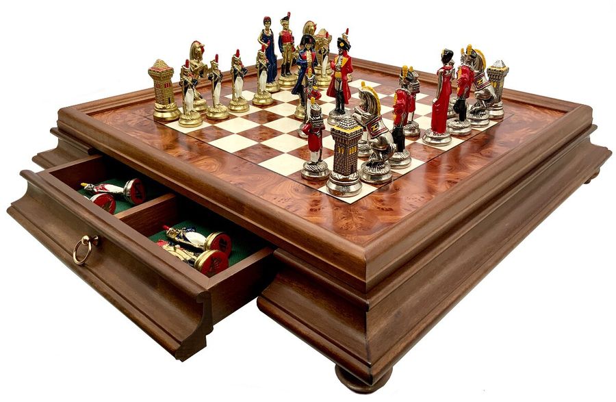 Шахматы подарочные элитные Italfama "Napaleone" (Наполеон)