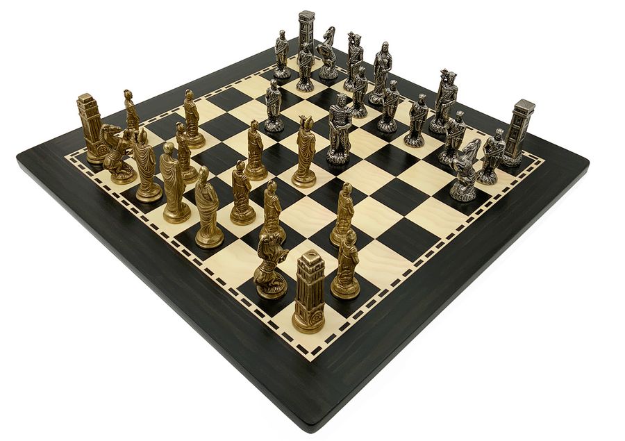 Шахматы подарочные Italfama "Romani vs Barbari" 93M+G10240E