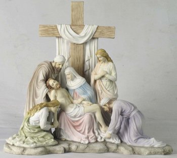 Колекційна Статуетка Veronese зняття Ісуса з Хреста 75890Aa