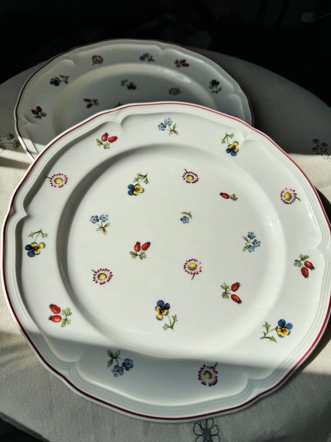 Набор посуды Petite Fleur Villeroy & Boch на 2 персоны, 8 предметов
