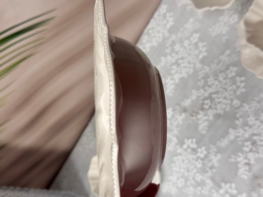 Тарелки белые суповые 6 шт Fleur Blanche в винтажном стиле