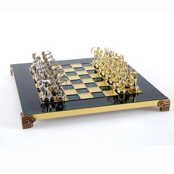 Шахматы подарочные Manopoulos "Лучники" 28 х 28 см, S15GRE