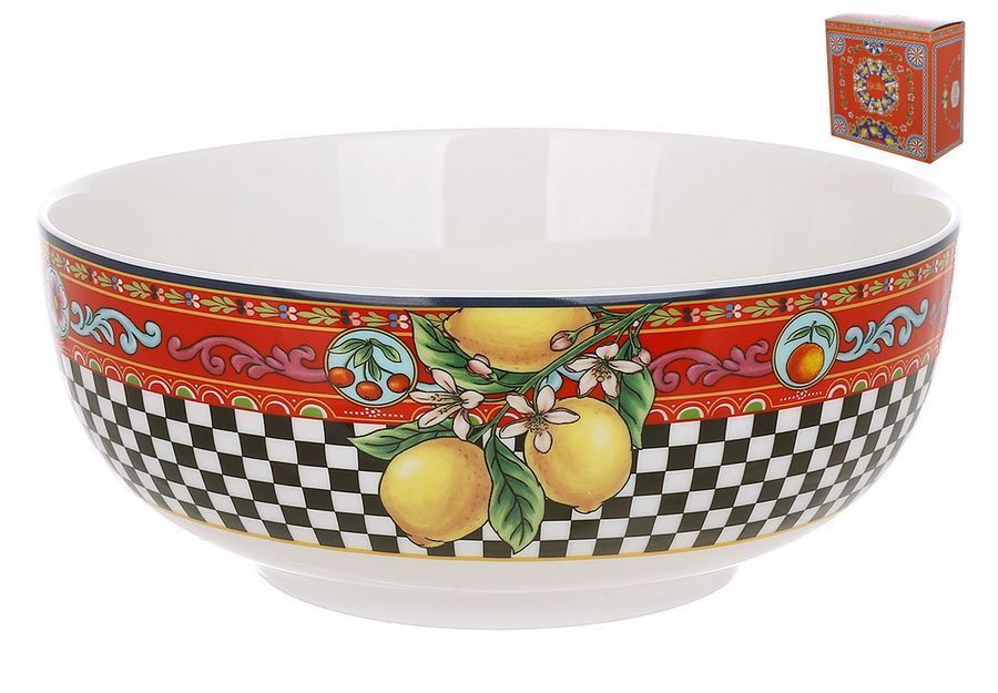 Большой салатник "Dolche Lemon" 1600 мл