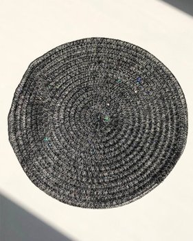 Подтарельник текстильный Джуда 38 см графит