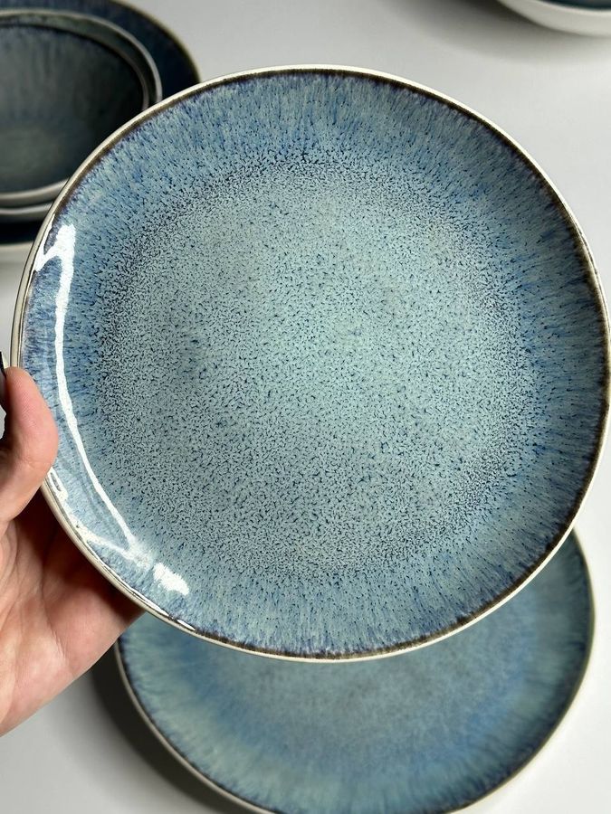 Набор керамической посуды Azzurro на 4 Персоны. Столовый сервиз