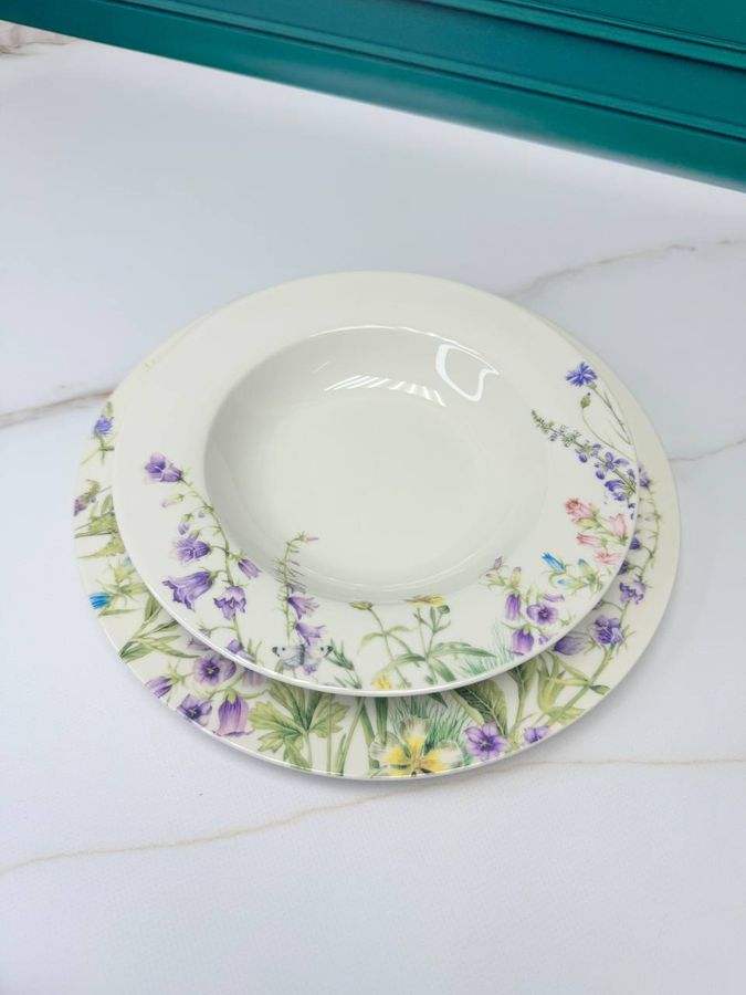Набор посуды Floral на 6 персон, 24 предмета