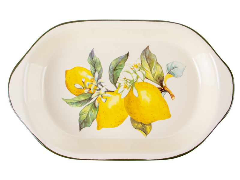 Блюдо для запікання Лимони 29 См 858-0074