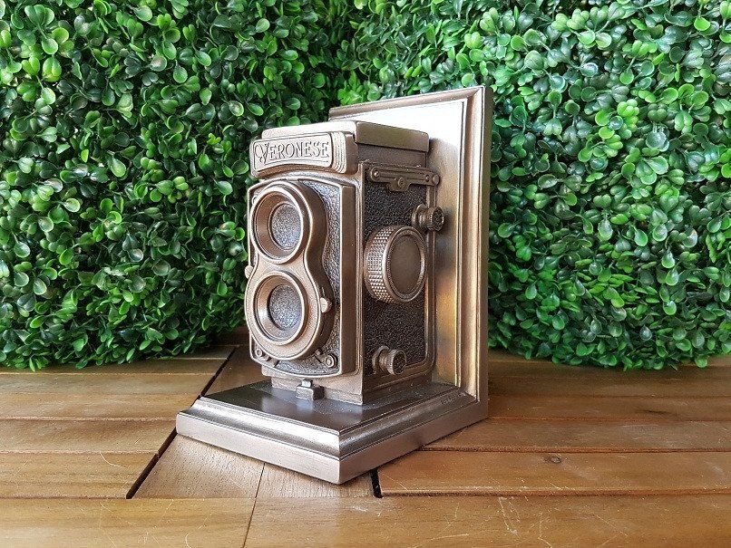 Коллекционный форзац, подставка для книг "Камера" Veronese в стиле Стимпанк WU76960V4