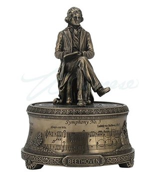 Коллекционная музыкальная статуэтка Veronese Бетховен 76633A1