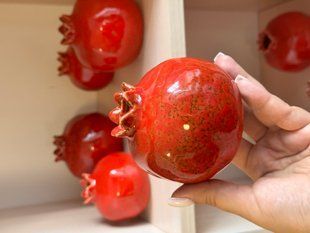 Вазочка маленька декоративна Гранати 9 см