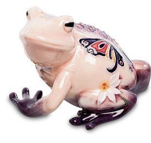 Фарфоровая фигурка Лягушка Pavone JP-115/ 8