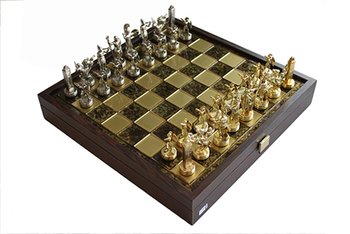 Шахматы подарочные Manopoulos "Троянская война" SK4BRO