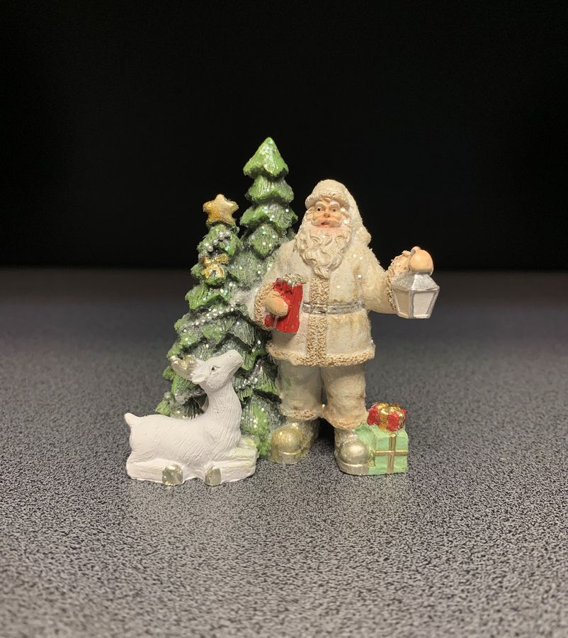Фигурка декоративная, новогодняя Дед Мороз 8,5 см 191-051