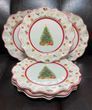 Набір новорічних тарілок Lefard CHRISTMAS DELIGHT 21 см 6 шт