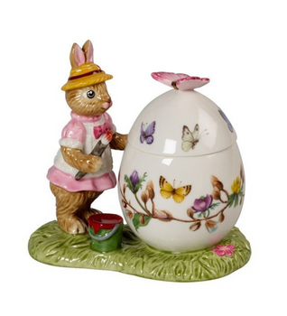 Пасхальная декоративная шкатулка Villeroy & Boch с кроликом Bunny Tales