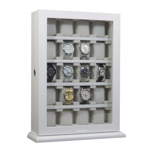Шкатулка для часов деревянная белая Salvadore WB/1100/20.WH