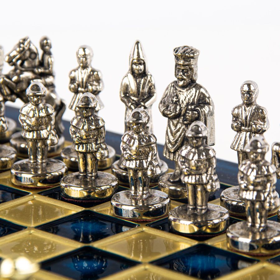 Шахматы подарочные Manopoulos "Византийская империя" 20 х 20 см, S1BLU