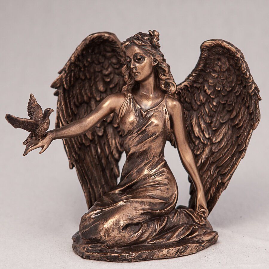 Статуетка Veronese Ангел з Голубом 76000 A1