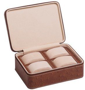 Шкатулка, футляр для 4 часов Rothenschild RS-4W-4-BR