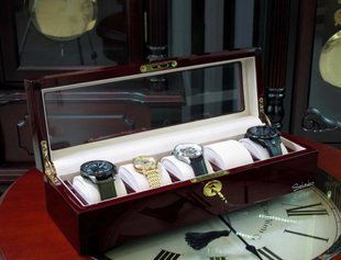 Шкатулка для зберігання 5 Годинників Дерев'яна Salvadore Wb/3081/Rc