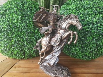 Коллекционная статуэтка Veronese Китайский воин на коне WU73797A4