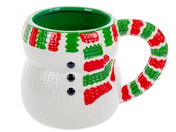 Чашка новогодняя Снеговик 380 мл 948-022