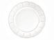 Набор белых фарфоровых тарелок с золотистой рамкой Венеция, 18 пр-в