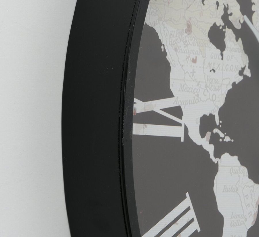 Часы настенные интерьерные Карта мира