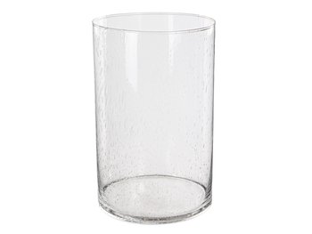 Ваза Скляна для Квітів Циліндр Bubbles 19 Х 30 См 804-015