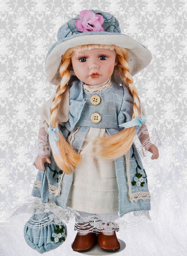 Кукла фарфоровая, декоративная Бетти 30 см RF-Collection