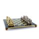 Шахматы подарочные Manopoulos "Средневековые рыцари" 44 х 44 см, S12GRE