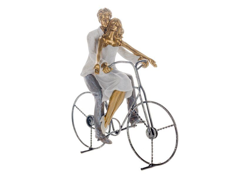 Статуэтка Влюбленные на велосипеде 192-072