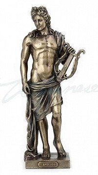 Коллекционная статуэтка Veronese Аполлон с лирой WU77311A4, Под заказ 10 рабочих дней