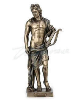 Коллекционная статуэтка Veronese Аполлон с лирой WU77311A4, Под заказ 10 рабочих дней