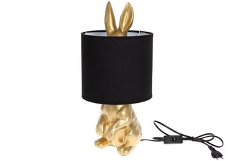 Лампа декоративная Кролик с тканевым абажуром