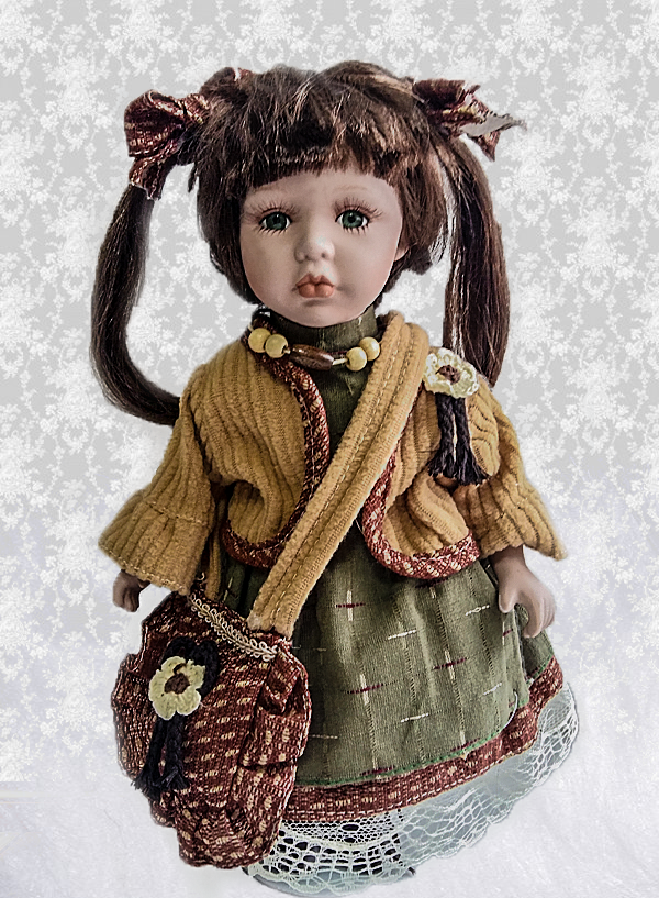 Кукла фарфоровая, декоративная Анастасия 30 см RF-Collection